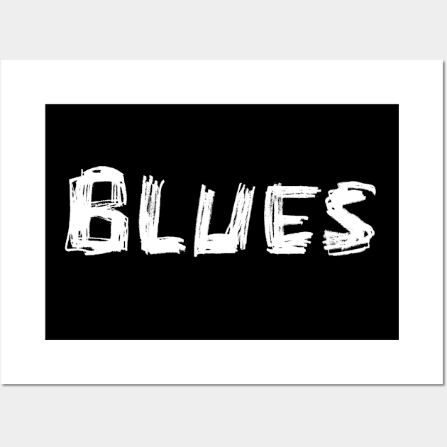 Blues Wall Art by badlydrawnbabe